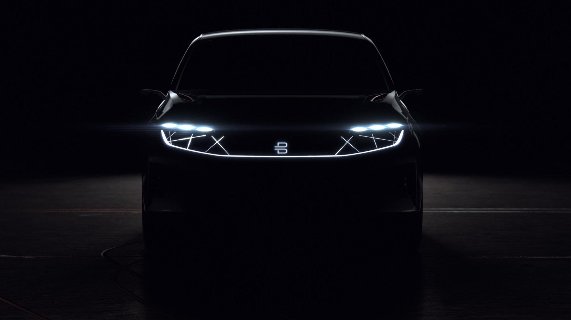 Future Mobility Corporation Byton SUV teaser