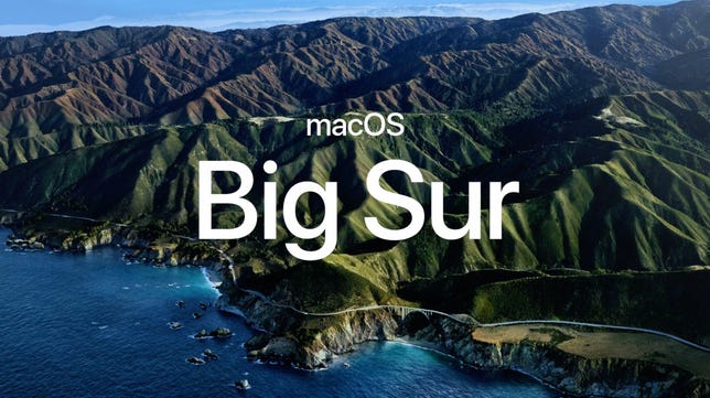 Apple Big Sur splash screen
