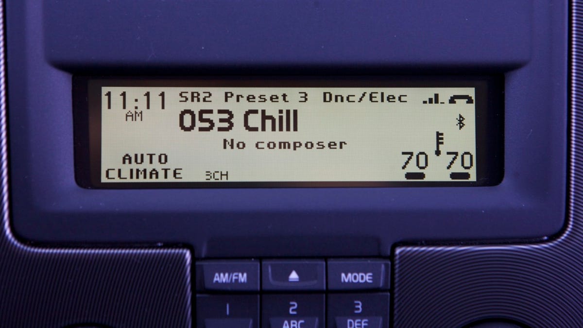Volvo C30 radio display