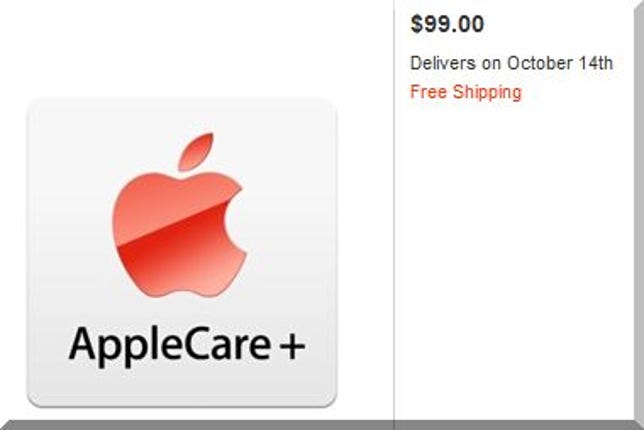 The new AppleCare+ policy covers accidental damage.