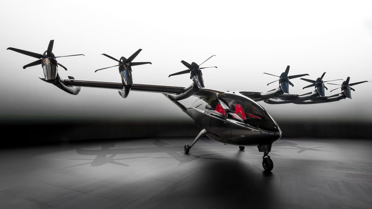 Archer debuts Maker urban air taxi, first flights planned later this year - CNET