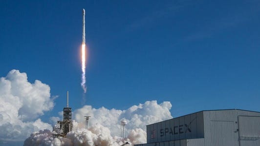 X-37B launches on a SpaceX Falcon 9 rocket