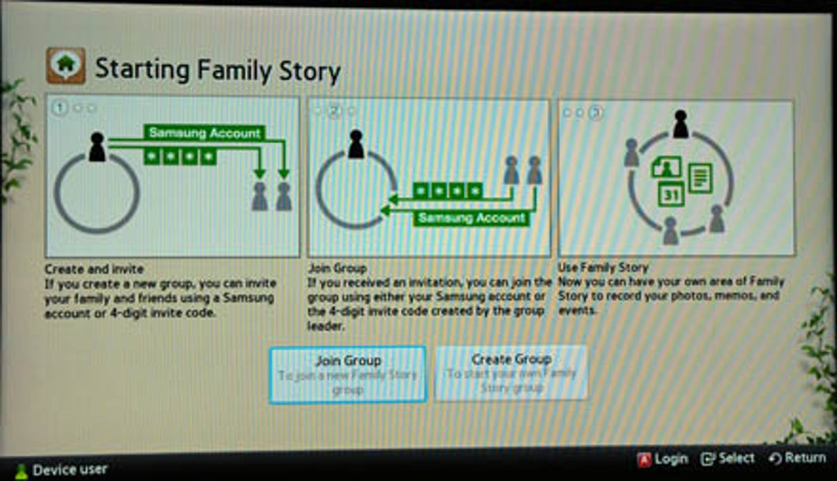 Samsung UE55ES8000 Family Story