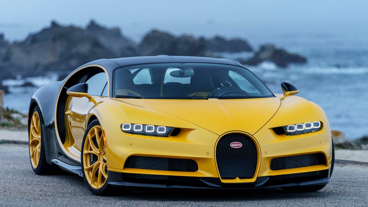 the the Chiron first Bugatti - Behold, CNET delivered US to
