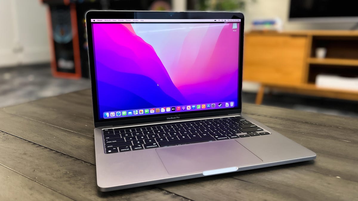 The Apple MacBook Pro M2 13-inch laptop 2022