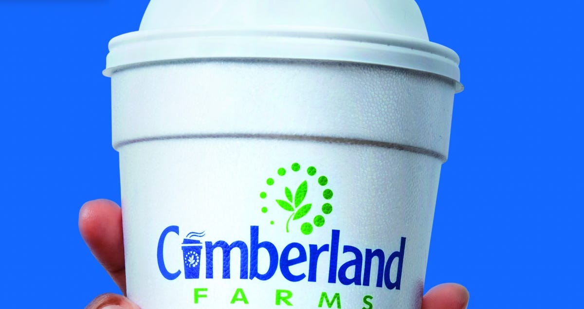 cup of coffee from Cumberland Farms