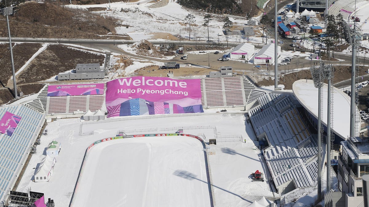 Venues And Townscape Ahead Of PyeongChang 2018 Winter Olympic Games