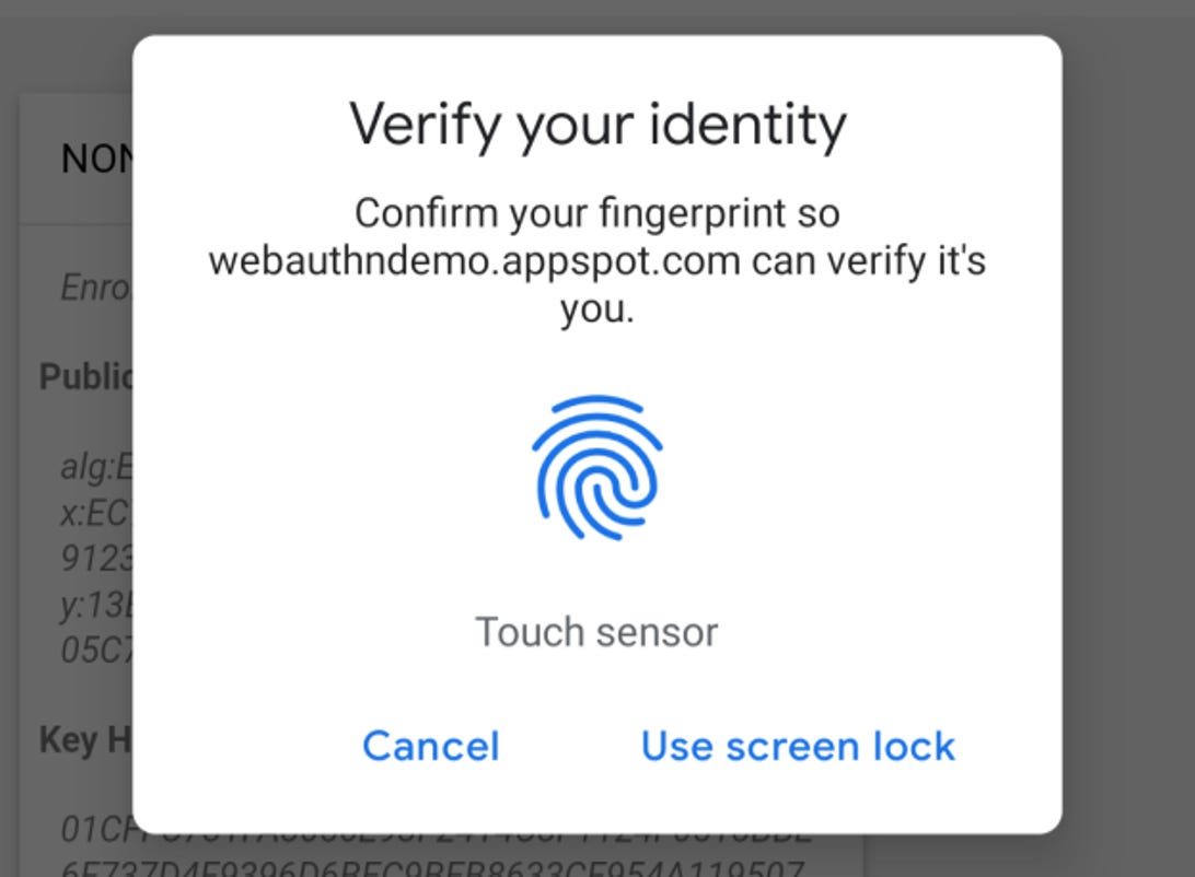 chrome-fingerprint-webauth