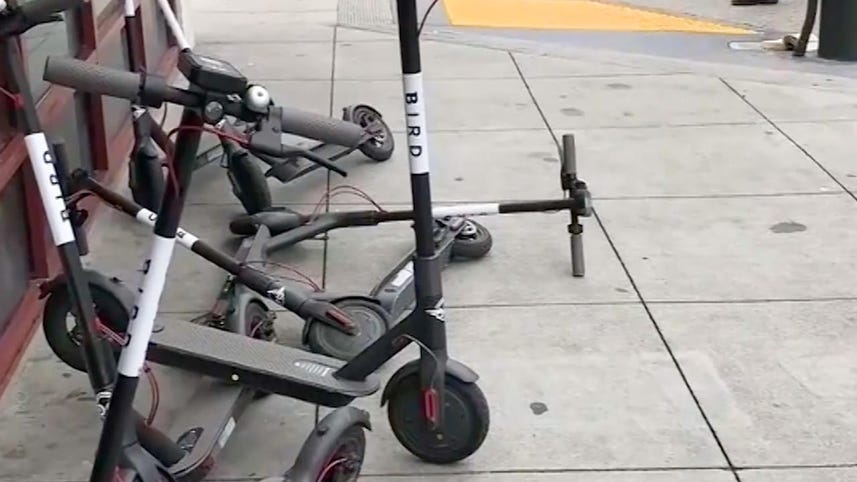 There's a scooter war in San Francisco