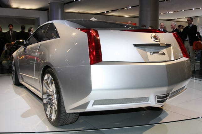 Cadillac CTS Coupe Concept rear