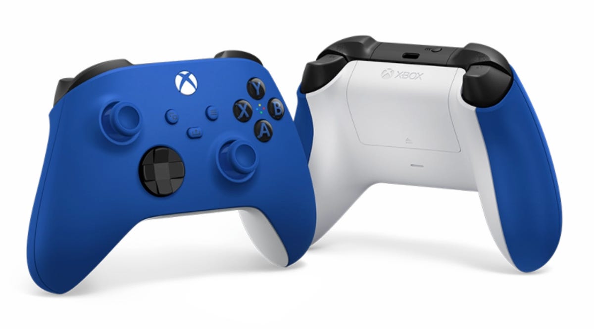 Xbox Wireless Controller in Shock Blue