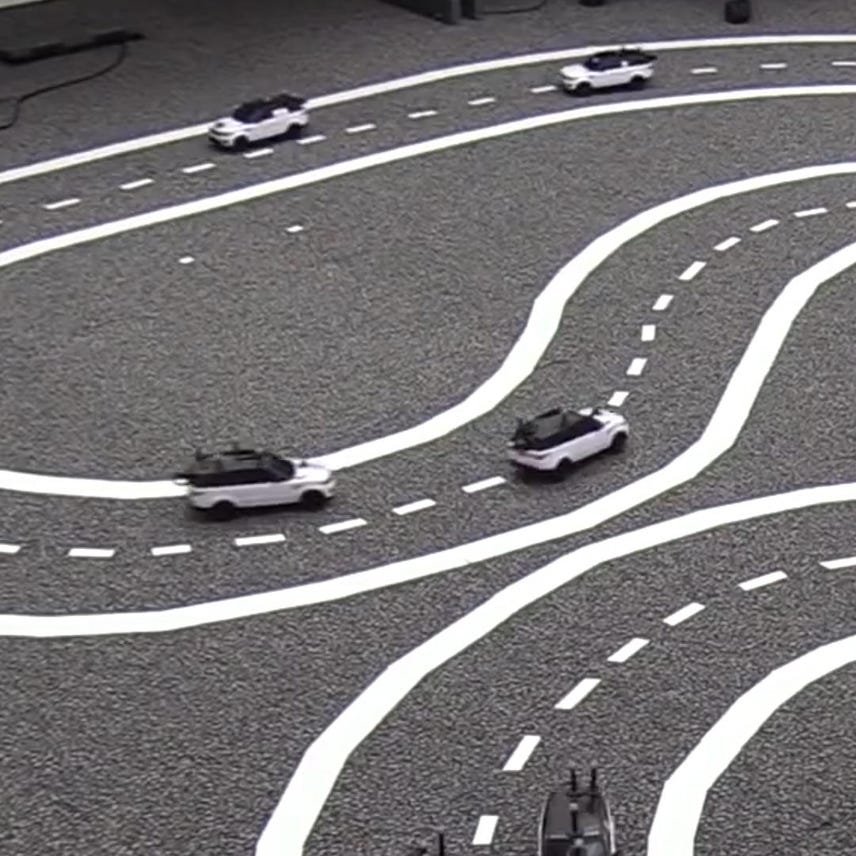 Driverless cars speed up traffic