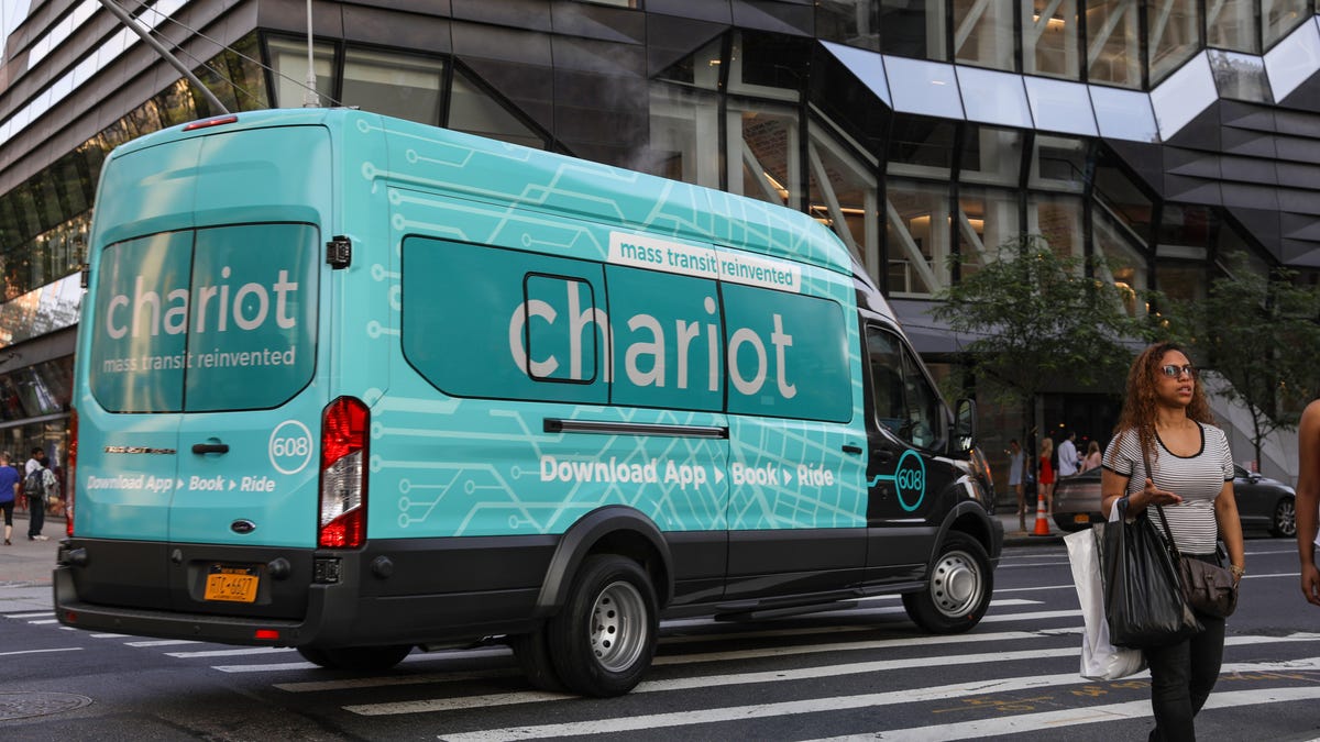 Ford Chariot van in NYC traffic