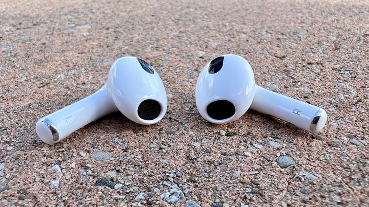 apple airpods 3 close up