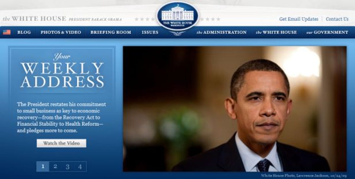 The White House's Web site now uses Drupal and other open-source software.