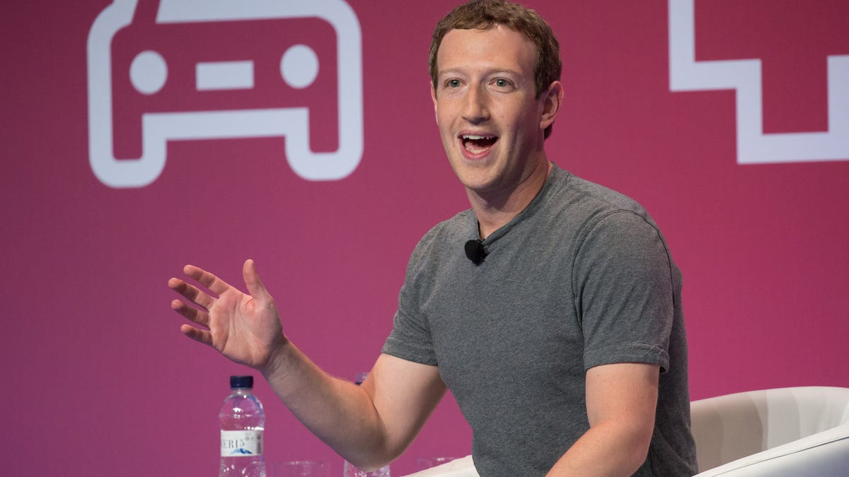 Facebook CEO Mark Zuckerberg at Mobile World Congress 2016