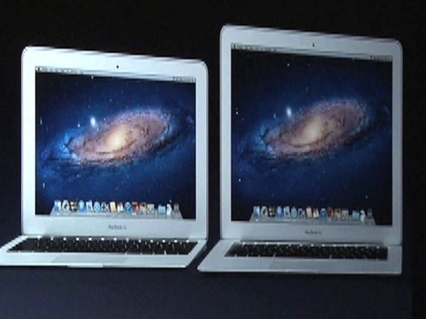 Apple trots out new MacBook Airs with Ivy Bridge