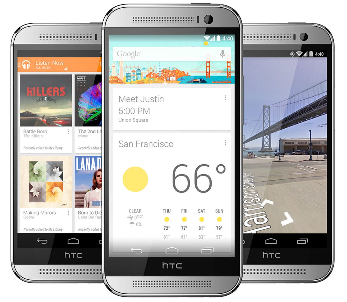 The Google Play edition of the HTC One M8