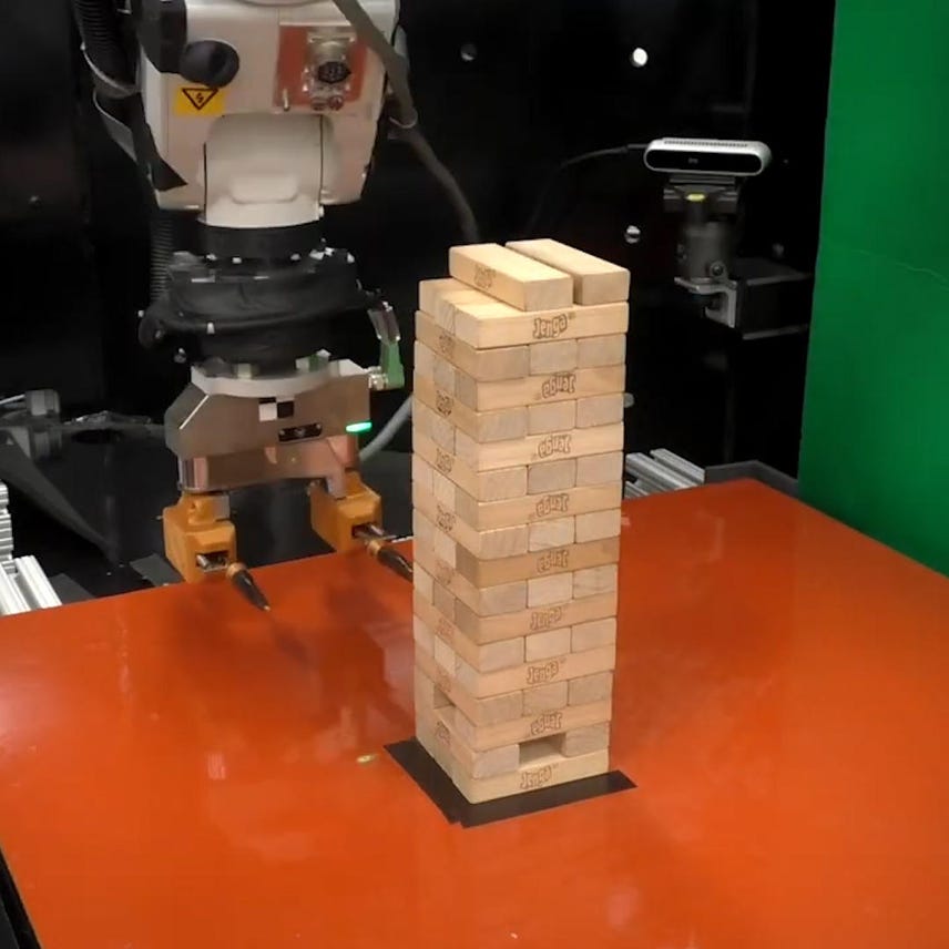 Watch this robot play Jenga