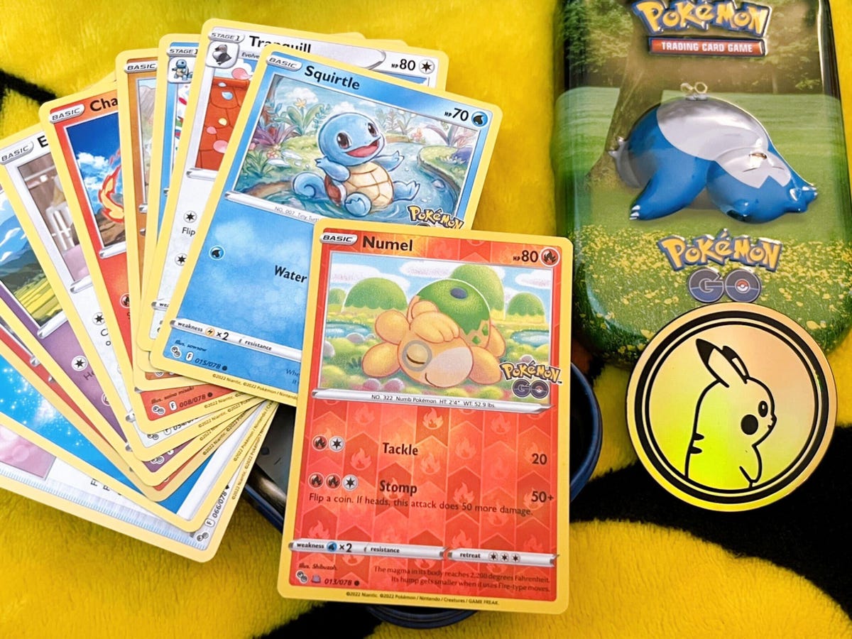 Pokemon Go Just Got A TCG Set and It's Stunning - CNET