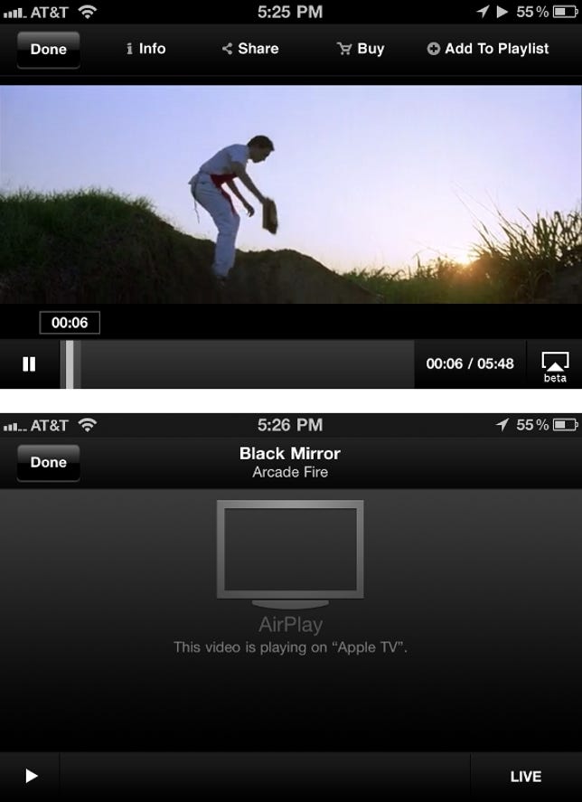 AirPlay with Vevo