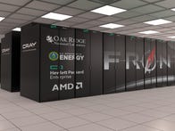 <p>The Frontier sits atop the list of the world's fastest supercomputers.</p>