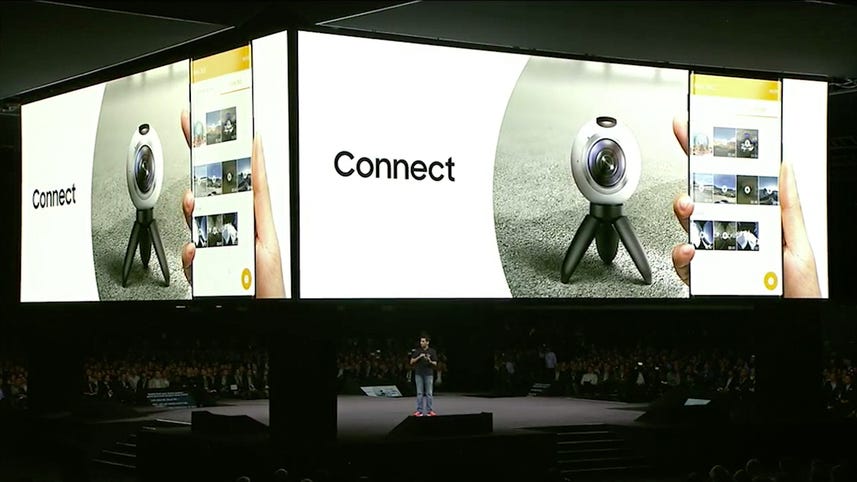 Samsung announces Gear 360 camera