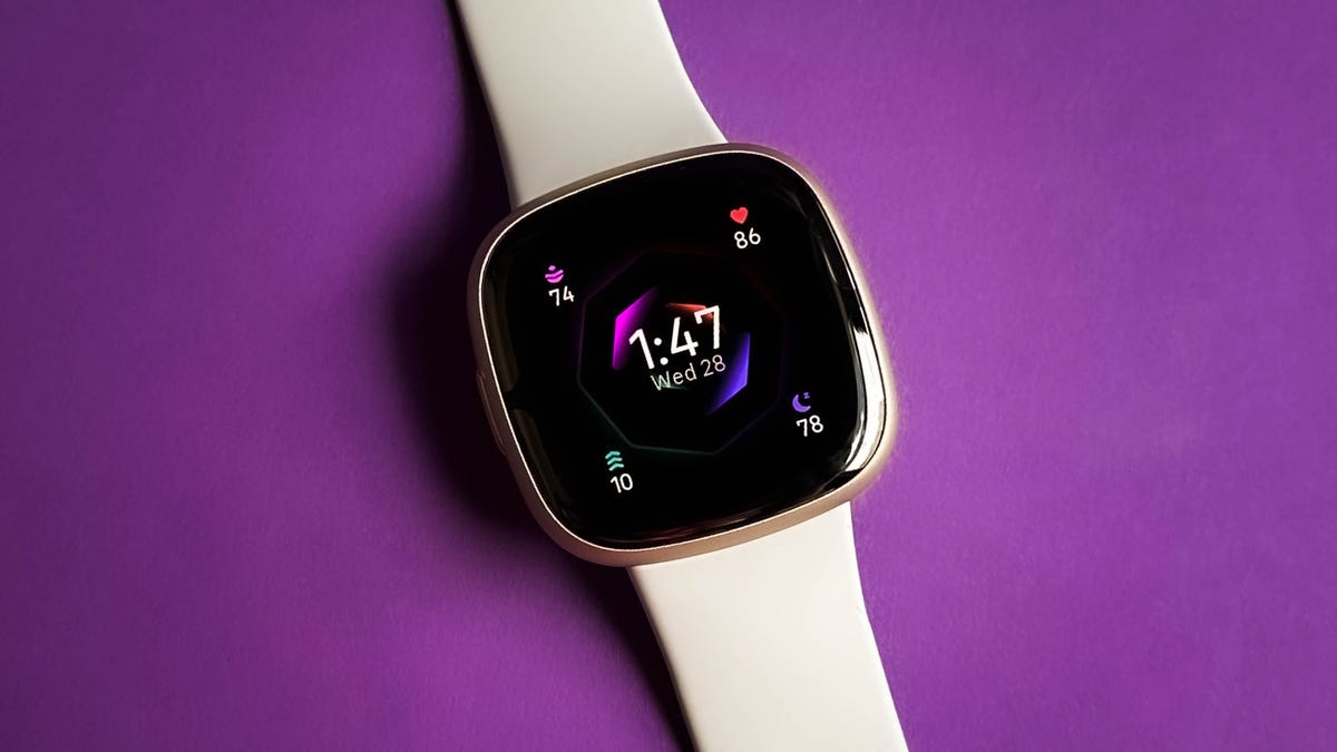 Fitbit Sense 2: This Smartwatch Wants to Make You Stress Less
                        The new Fitbit smartwatch has cleaner software that's easier to navigate and new sensors for all-day stress monitoring.