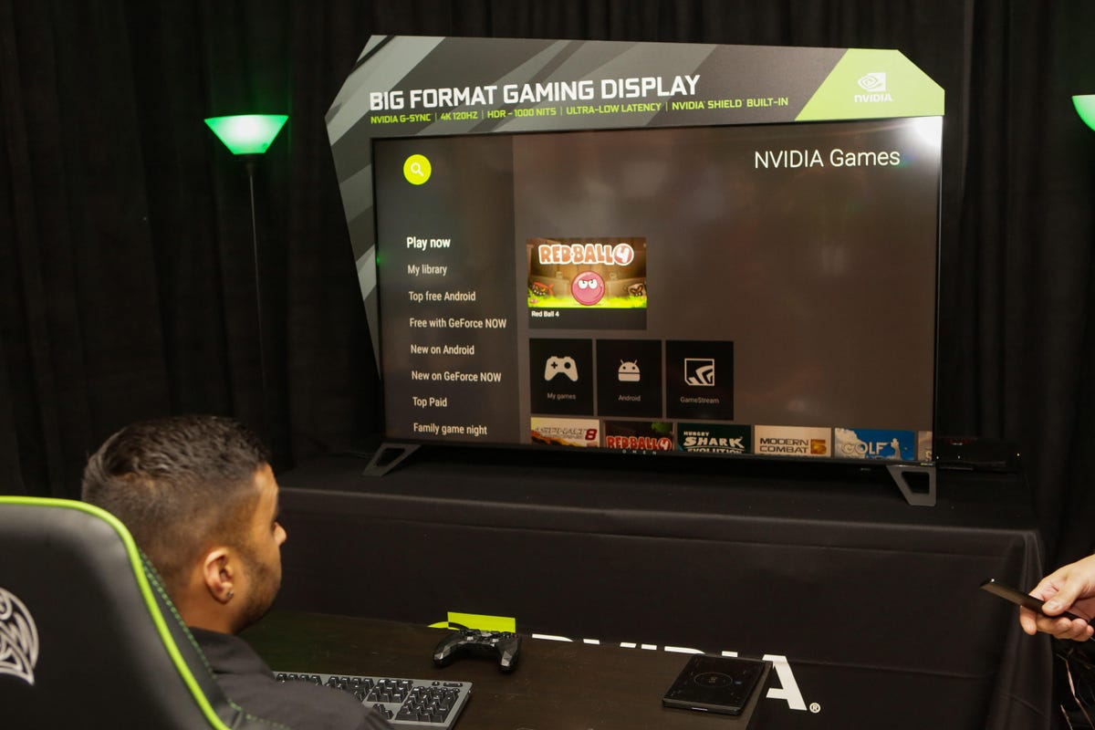 NVIDIA BFGD Big Format Gaming DIsplay CES 2018