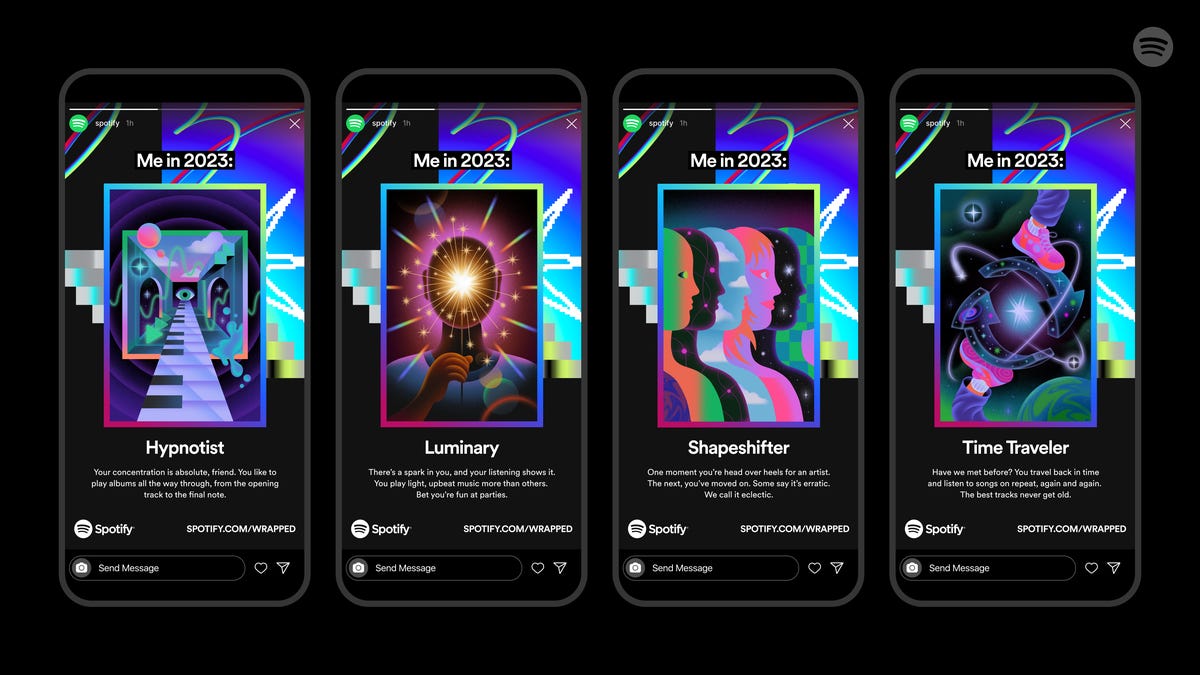 Spotify's 2023 Wrapped Brings Some More Personality to Your Streaming  Habits - CNET