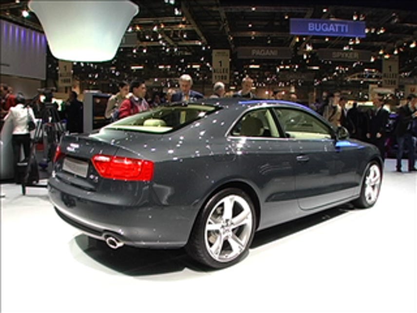 Geneva auto show: 2008 Audi A5 and S5