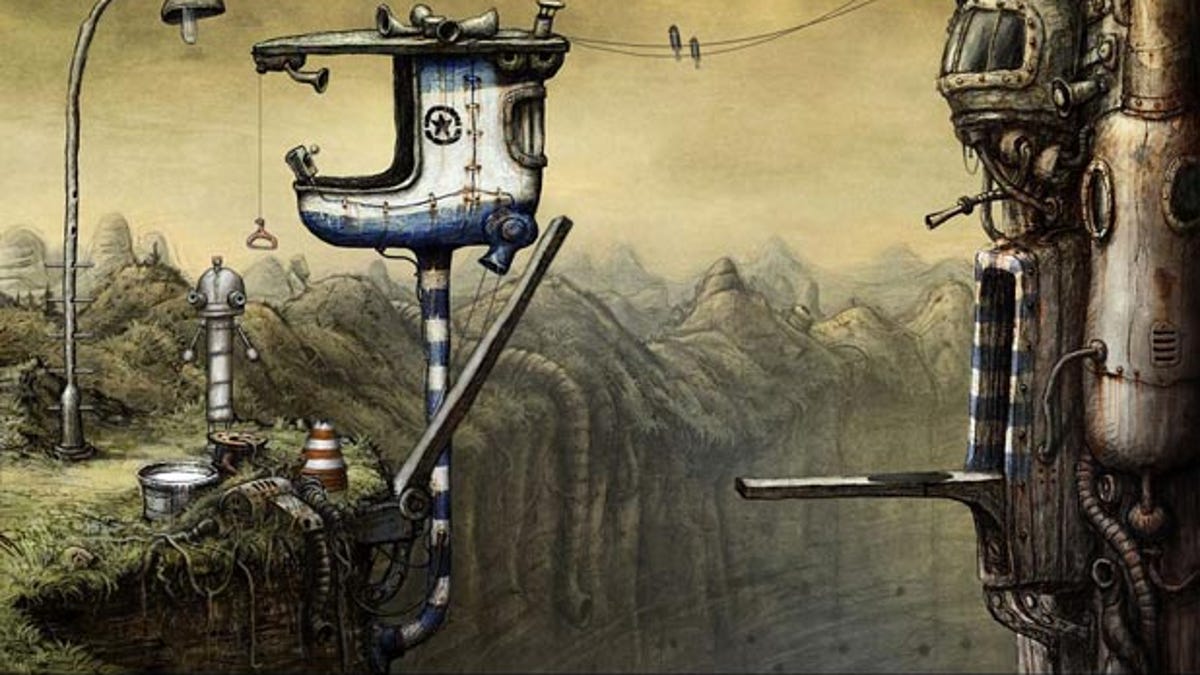 Machinarium, a Flash game repackaged for iOS, topped the iPad top-sales charts.