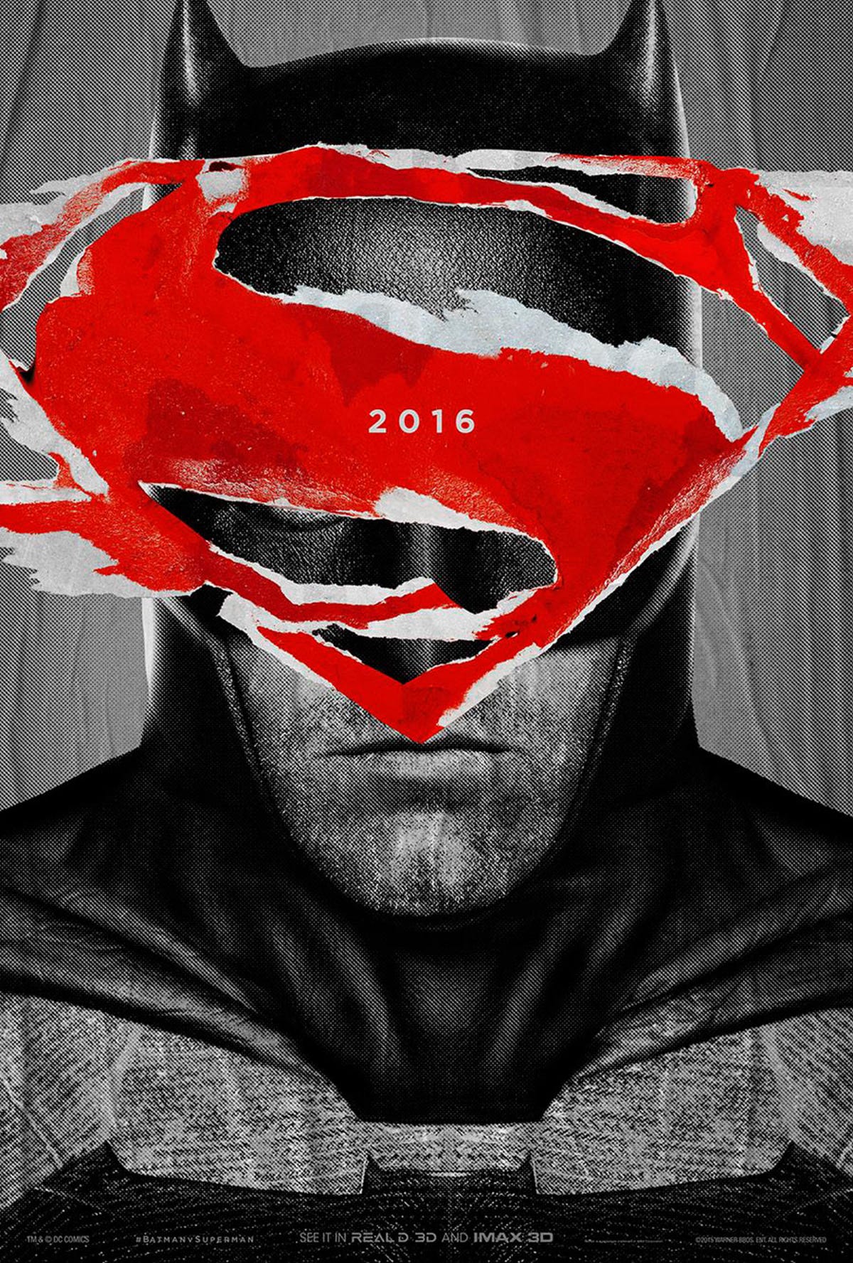 Batman and Superman face off in first 'Dawn of Justice' posters - CNET