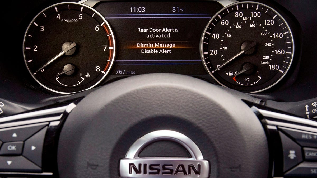 Nissan Rear Door Alert