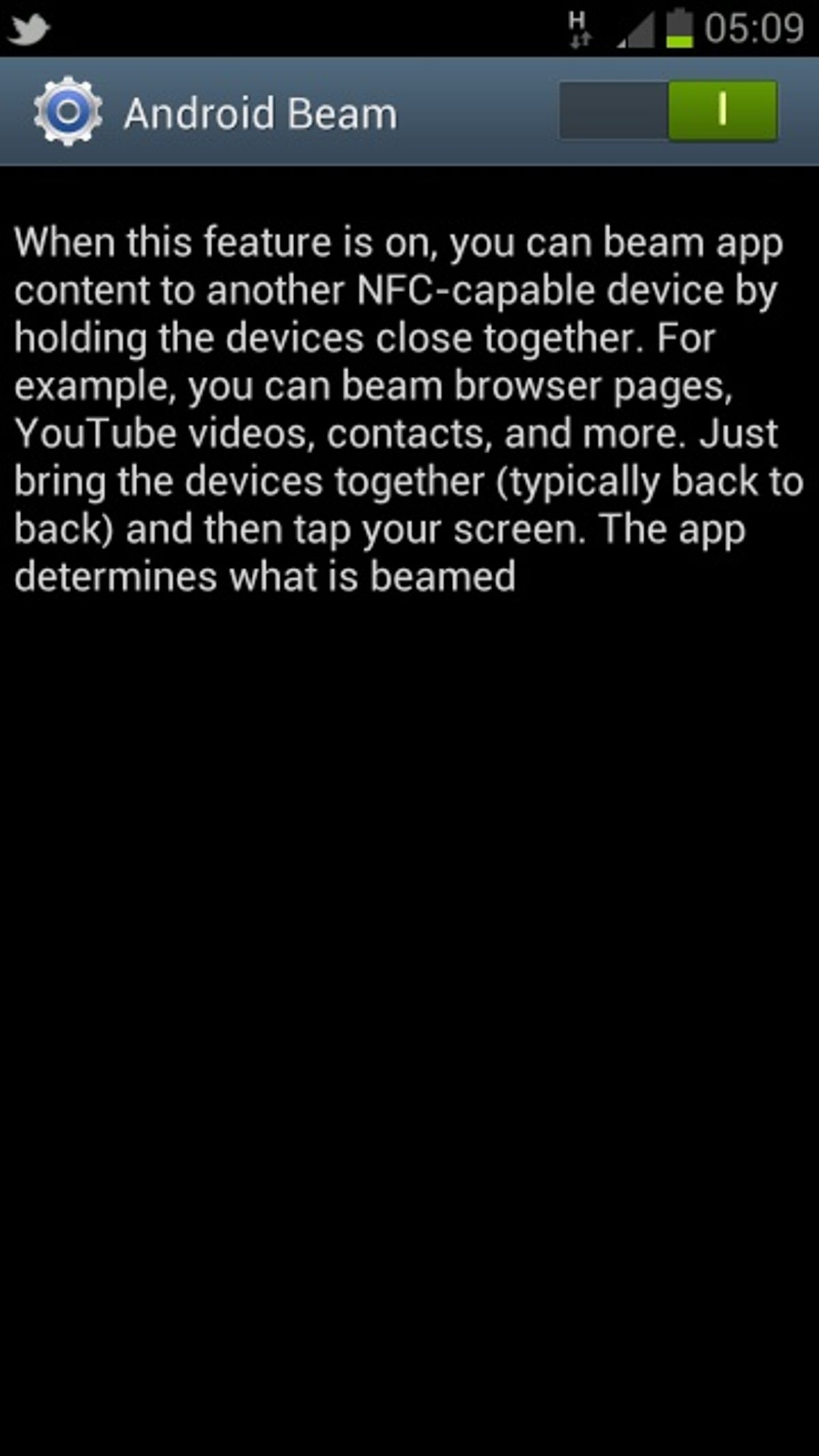 How to use S Beam on your Samsung Galaxy S3: transfer files