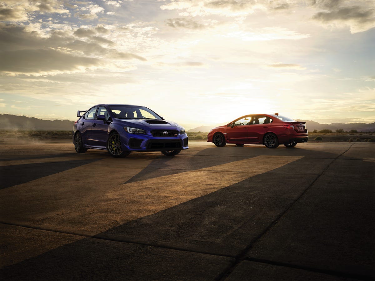 2018 Subaru WRX and WRX STI