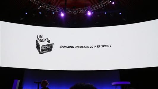 Samsung unpacked at IFA 2014