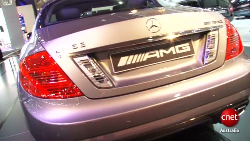 Mercedes-Benz CL63 AMG at the 2010 Sydney Motor Show