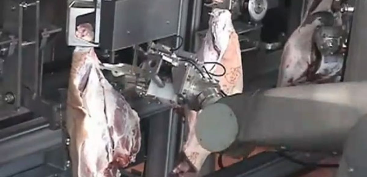 pork deboning robot
