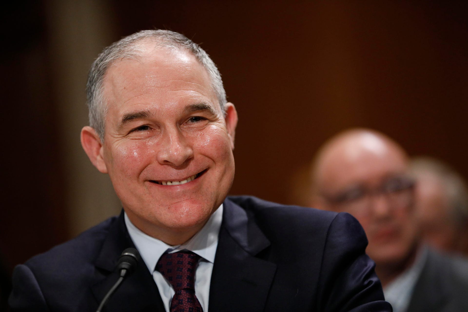 Senate Holds Confirmation Hearing For Scott Pruitt To Become EPA Administrator