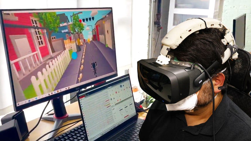 I Wore the Future With OpenBCI's Brain-Sensing VR Headset, Galea
