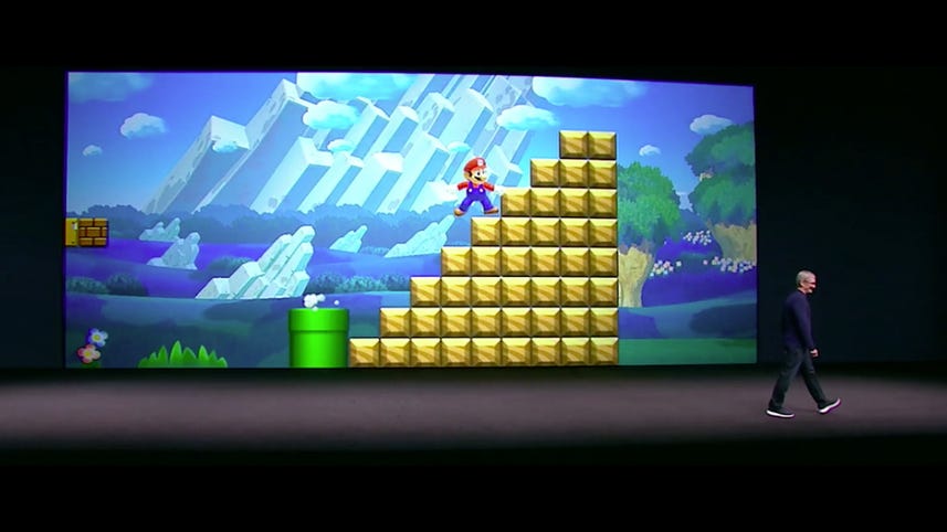 Mario jumps onto Apple's iPhone