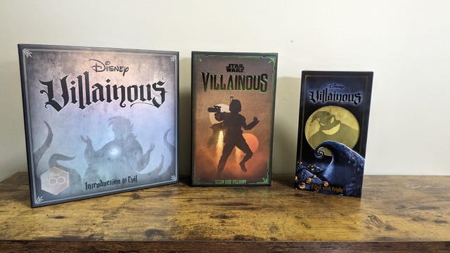 The 100 year anniversary Villainous with two expansions