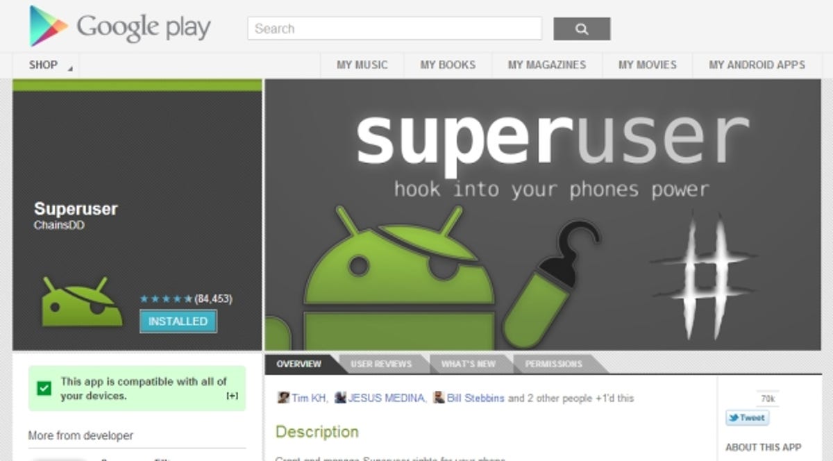 Nexus 4 root superuser
