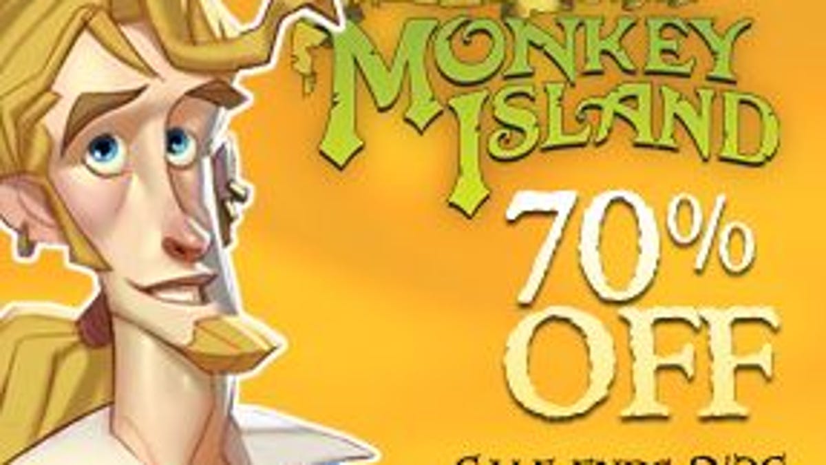 Avast, ye game-lubbers! Monkey Island Tales for iPad and Tales of Monkey Island (same game) for PC/Mac are on sale this week.
