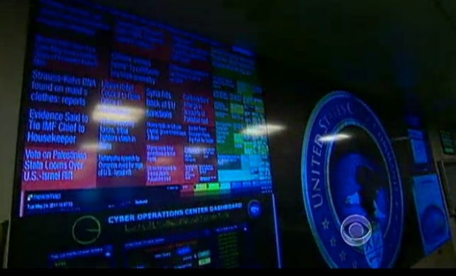 The U.S. Cyber Command was created to organize the nation's response to foreign computer threats.
