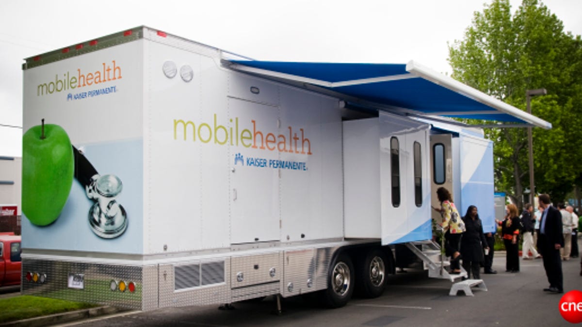 Kaiser's state-of-the-art mobile health vehicle will be shipped to Hawaii Wednesday.