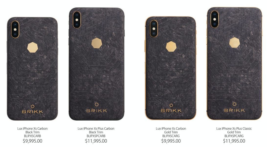 These luxury iPhone XS and XS Plus phones start at ,000