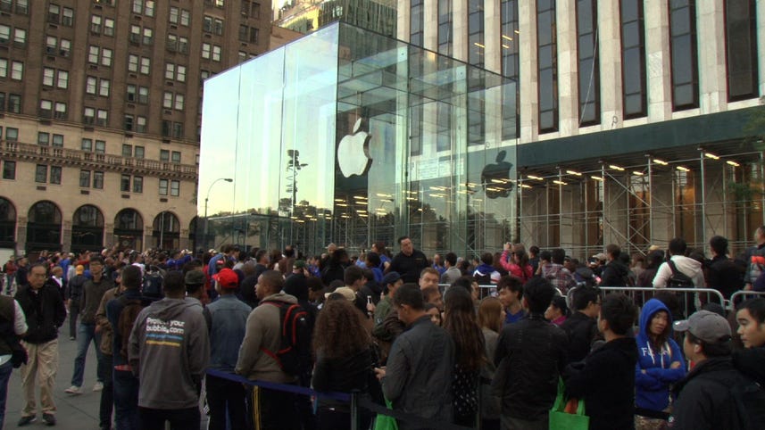 iPhone 5S launch day gold rush