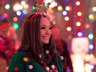 <p>Pom Klementieff lights up the Guardians of the Galaxy Holiday Special.</p>